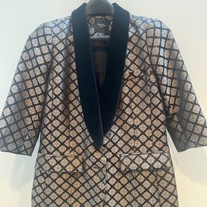 SMYTHE Blazer With Velvet Lapel